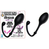 THE VELVET KISS COLLECTION IORGASM OVAL TIP - BLACK